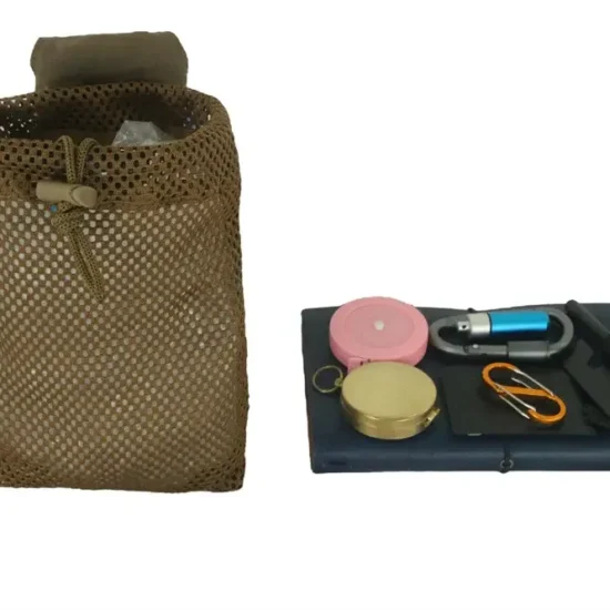 bolsa com cordão em bronze