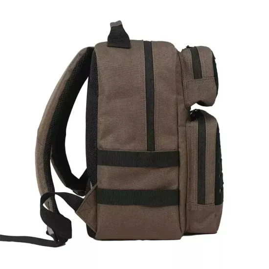 mochila pequena tática coiote castanha