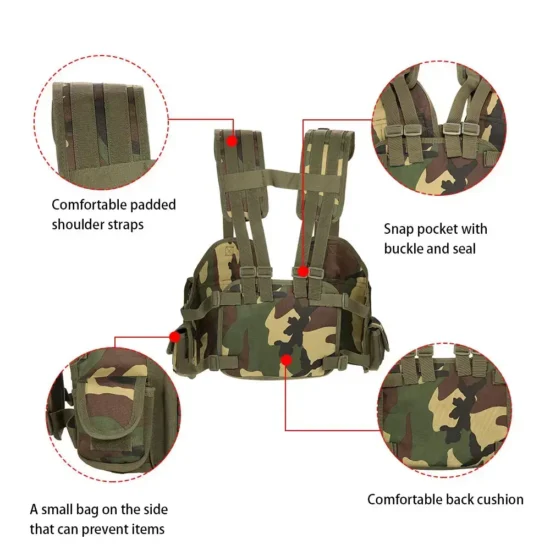 個人装備 4 degress tactical gear Split Chest Rig 個人装備 4 degress tactical gear Split Chest Rig 個人装備 4