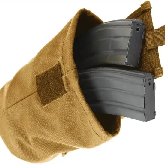 tan dump pouch